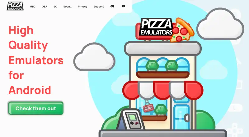 The Pizza Boy C homepage