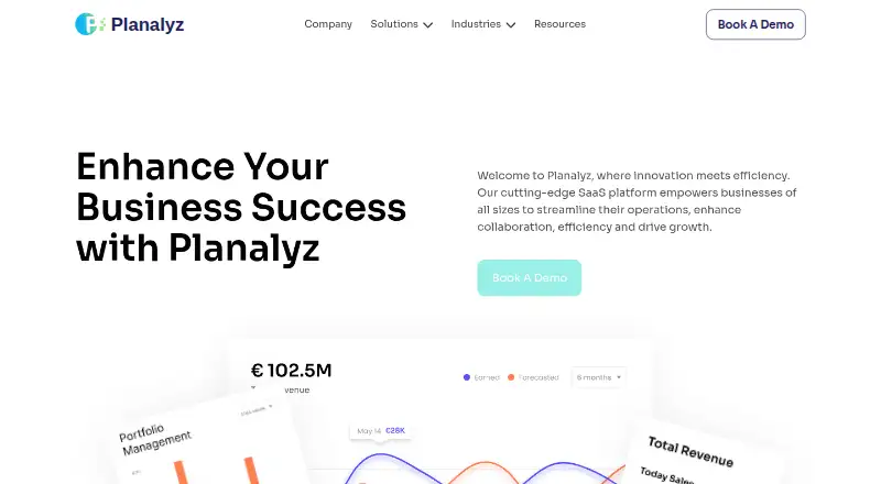 The Planalyz homepage