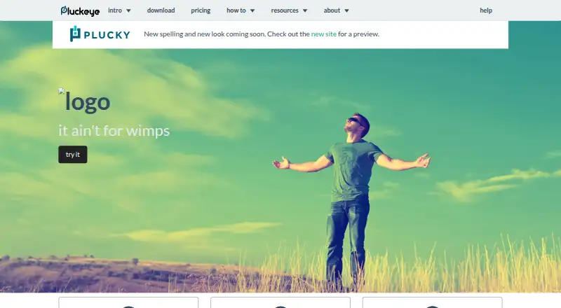 The Pluckeye homepage
