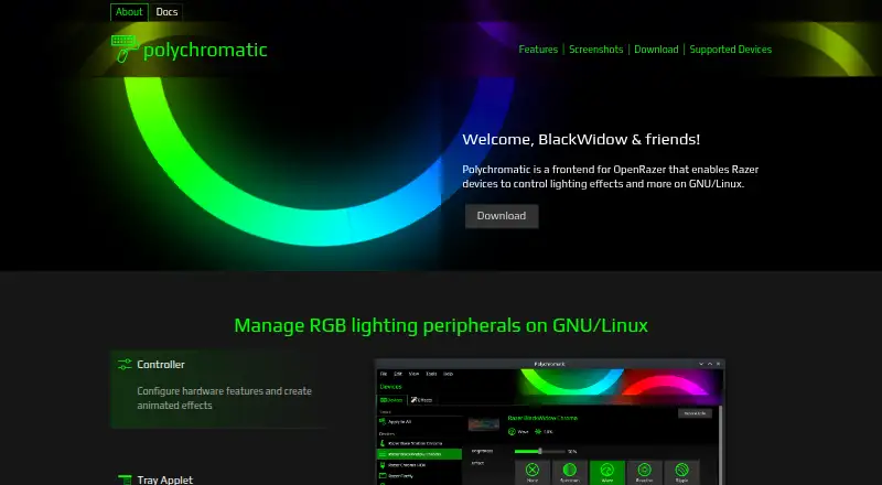 The Polychromatic homepage