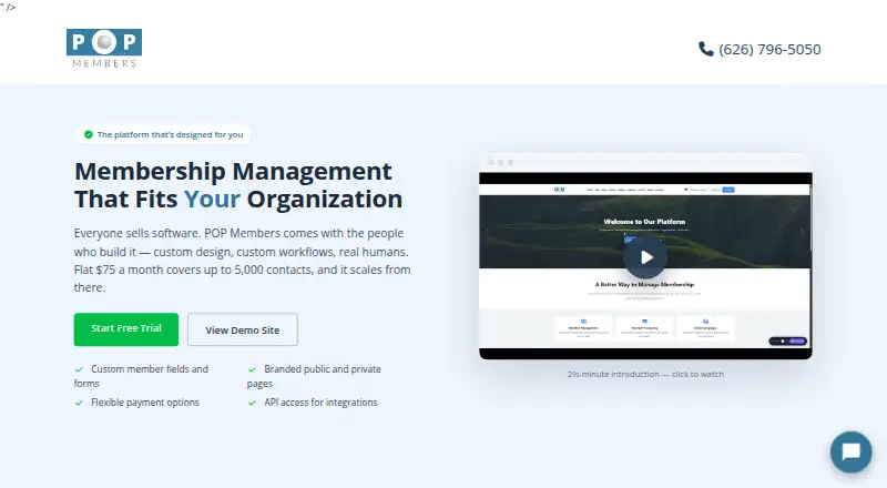 The POP Members homepage