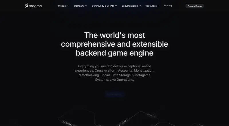 The Pragma Engine homepage