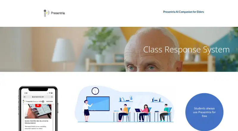 The Presentria homepage