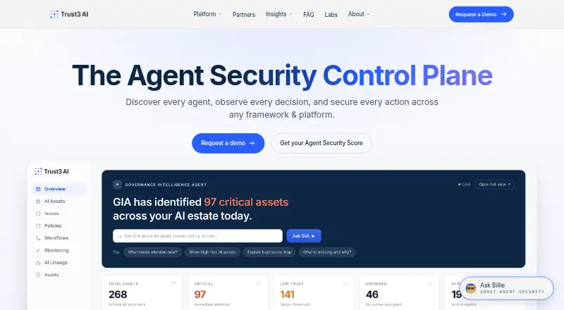 The Privacera Data Security Platform homepage