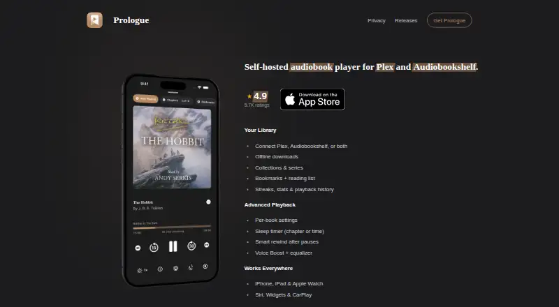 The Prologue homepage