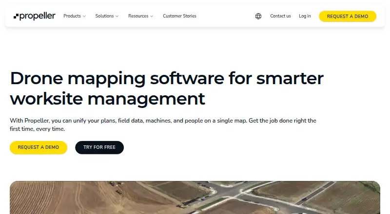 The Propeller Platform homepage