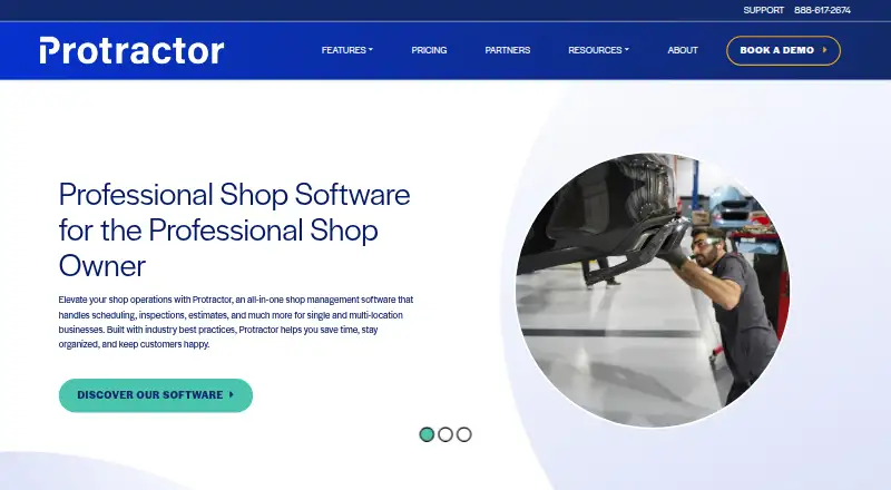 The Protractor homepage