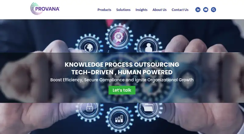 The Provana eFiling homepage