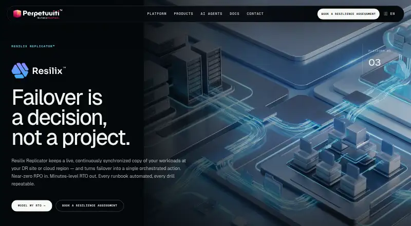 The Resilix Replicator homepage