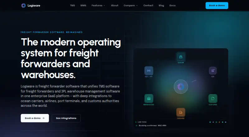 The Logiware homepage