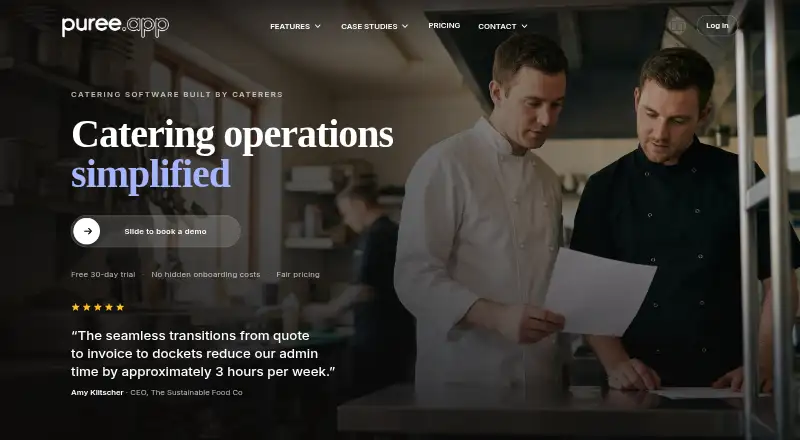 The Puree homepage
