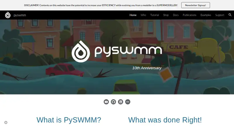 The PySWMM homepage