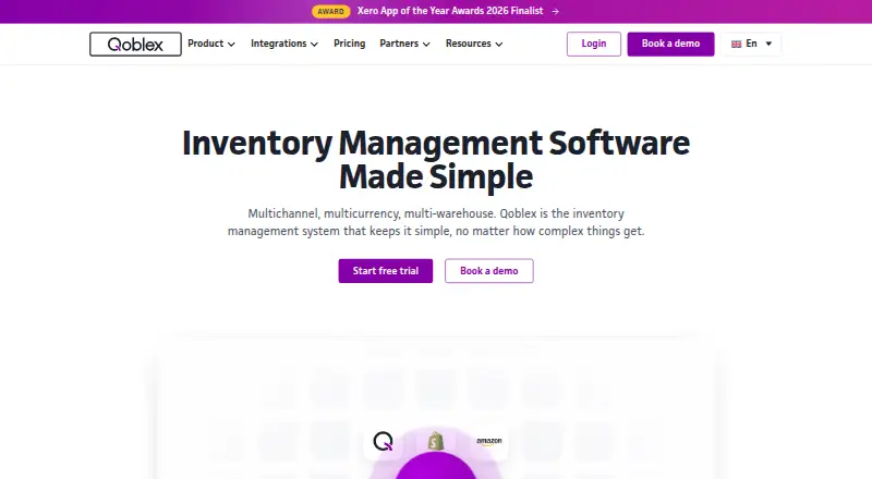 The Qoblex homepage