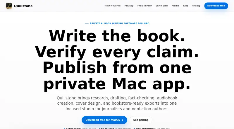 The Quillstone homepage