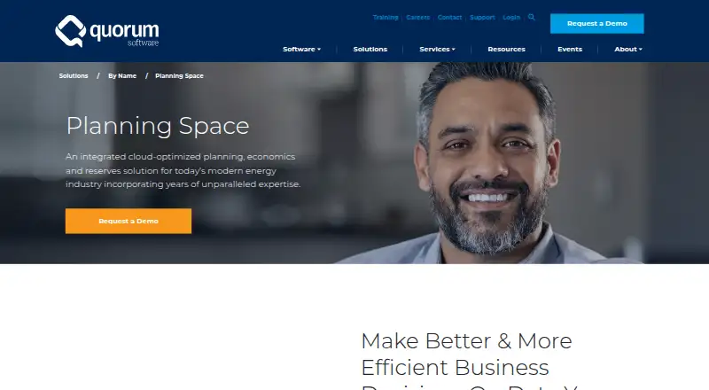 The Quorum Planning Space homepage