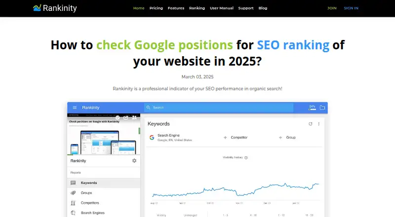 The Rankinity homepage