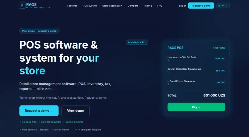 The RAOS homepage