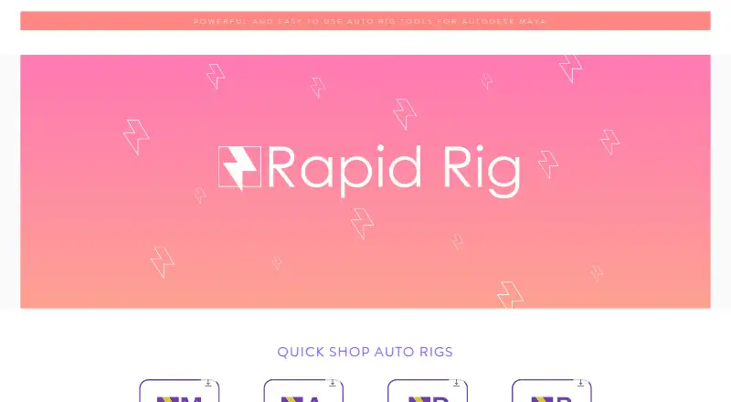The Rapid Rig: Modular homepage