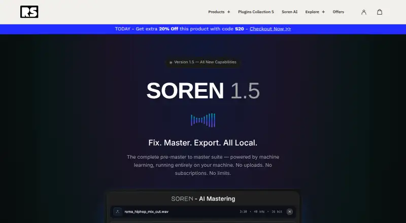 The Soren homepage