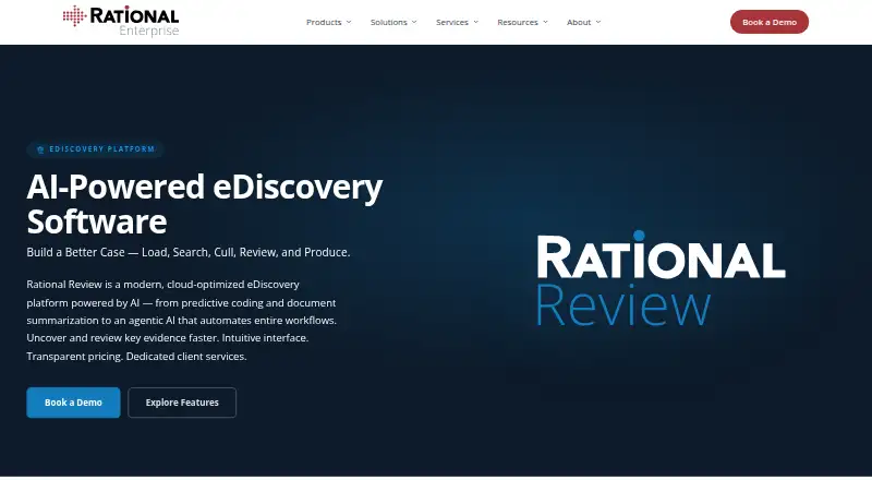 The Rational Review homepage