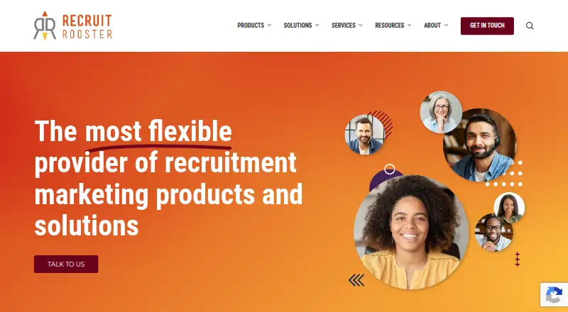 The Recruit Rooster homepage