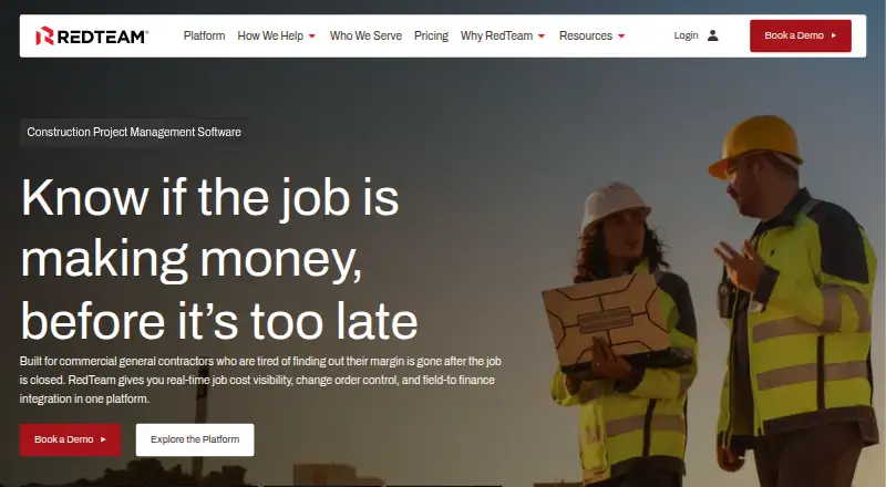 The RedTeam homepage