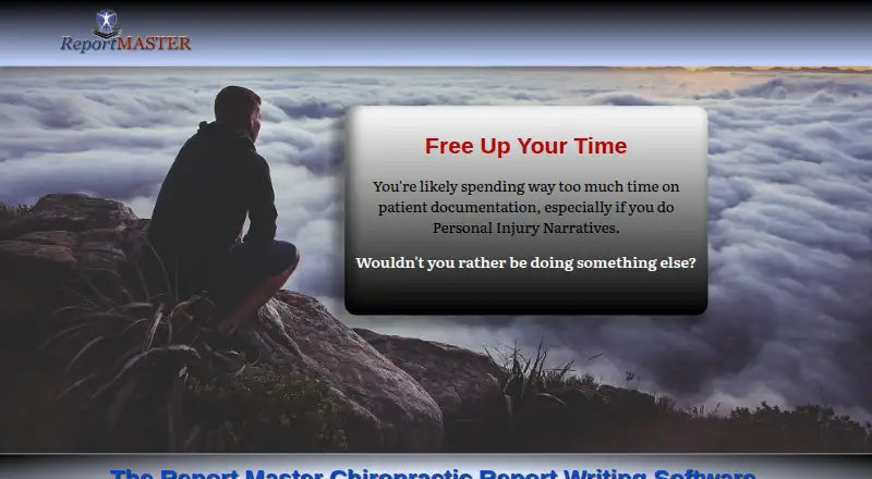 The Report Master homepage