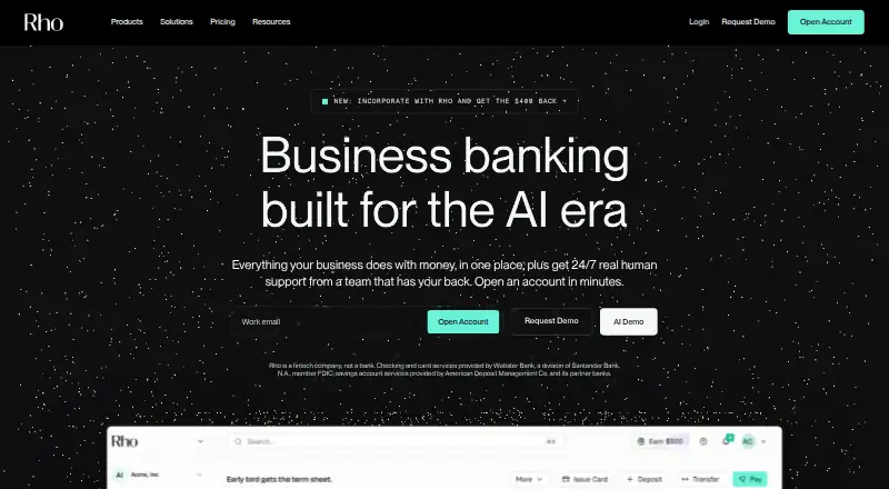 The Rho homepage