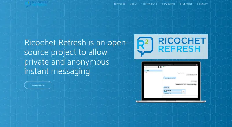 The Ricochet Refresh homepage