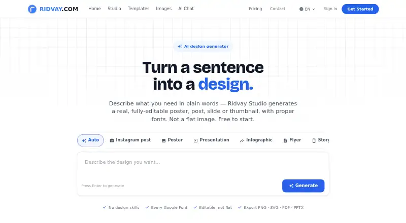The Ridvay homepage