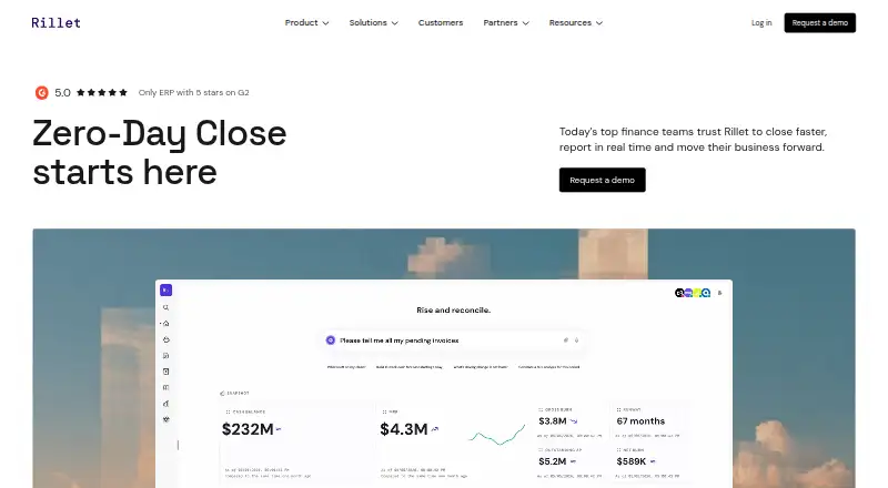 The Rillet homepage