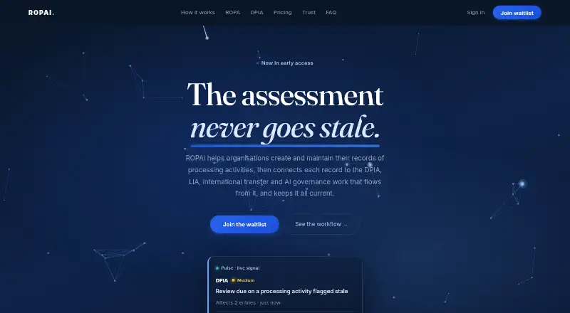 The ROPAi homepage