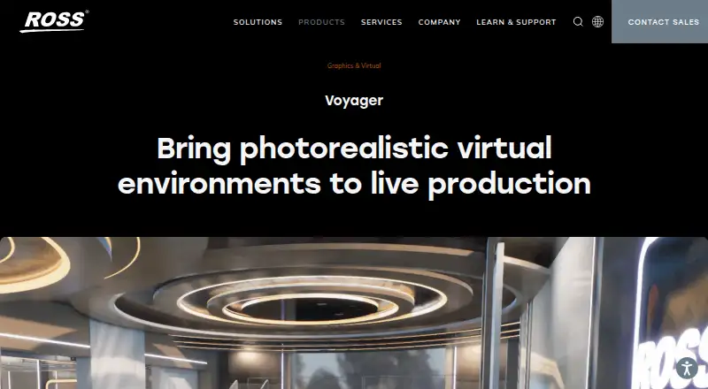 The Ross Voyager homepage