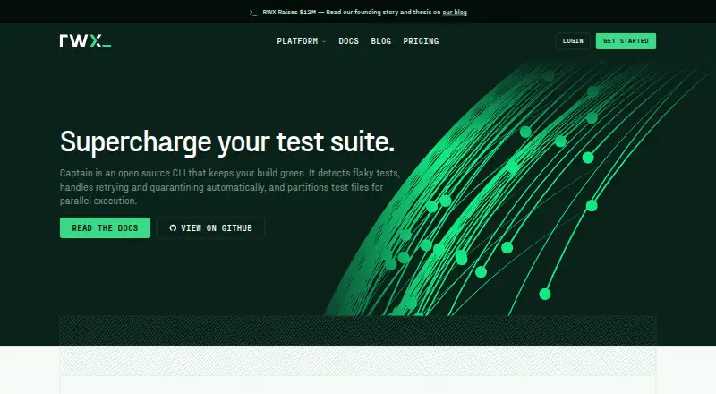 The Captain homepage
