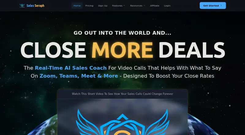 The Sales Seraph homepage