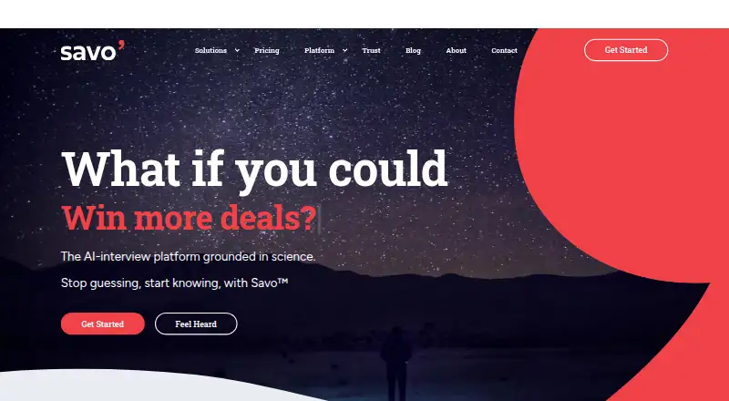 The Savo homepage