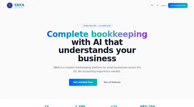 The SBKA homepage