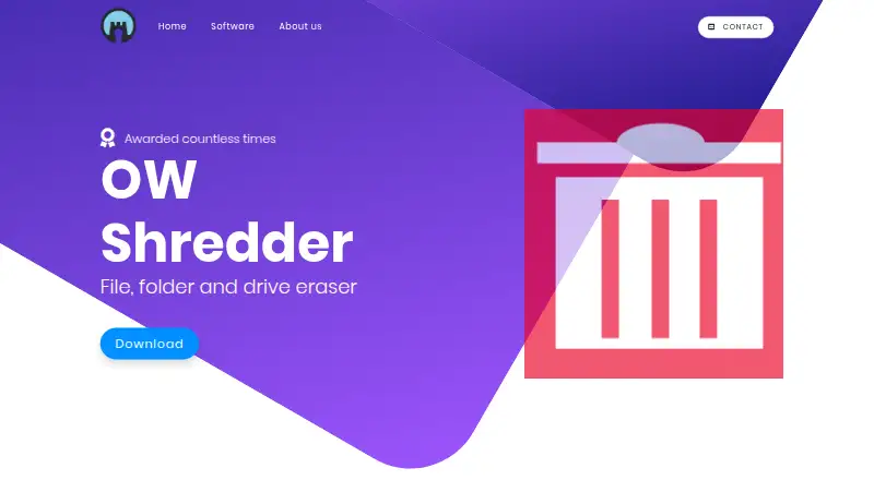 The OW Shredder homepage