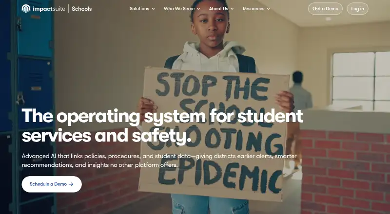 The Impact Suite homepage