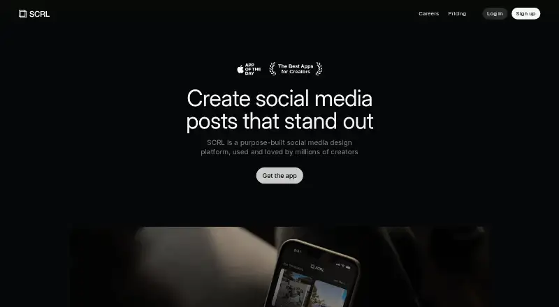 The SCRL homepage