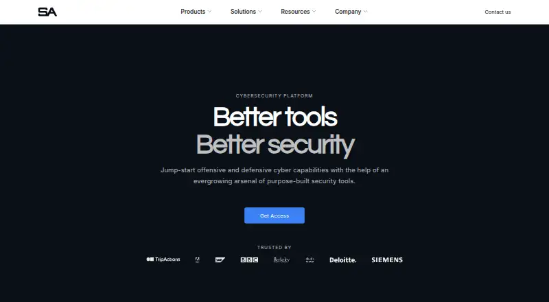 The SecApps homepage
