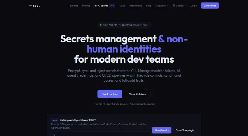 The secr homepage