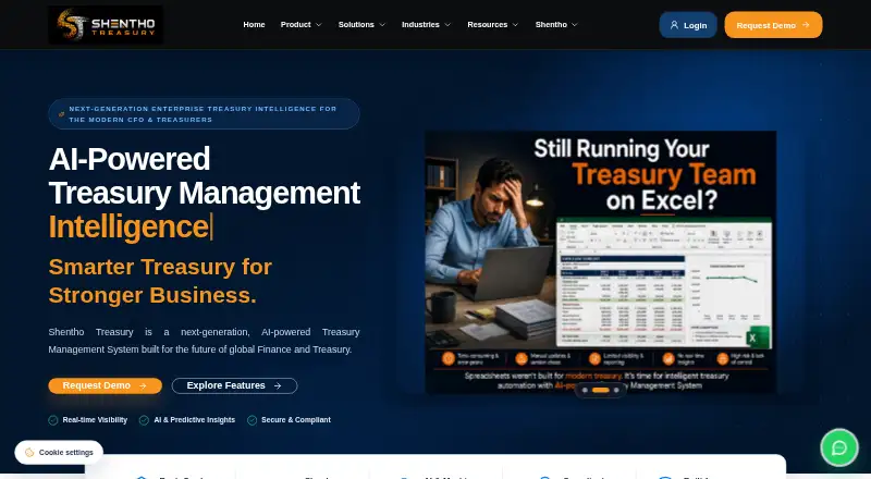 The Shentho Treasury homepage