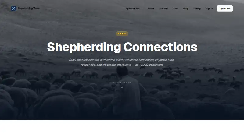 The Shepherding Connections homepage