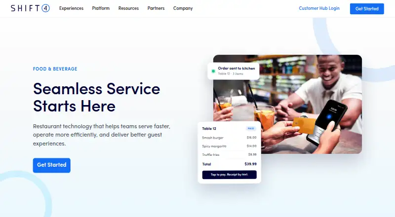 The Revel Systems homepage