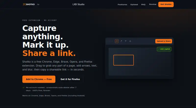 The Shotko homepage