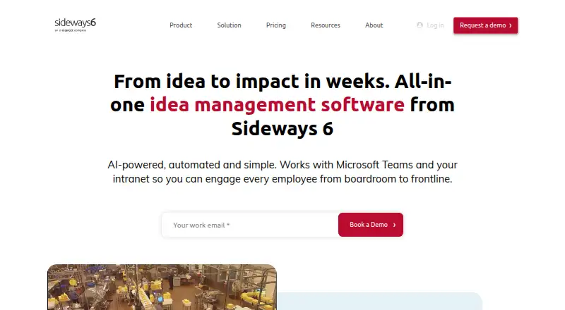 The Sideways 6 homepage