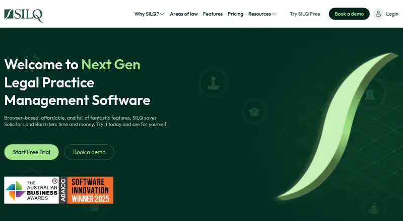 The SILQ homepage