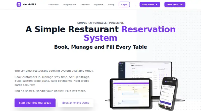 The simpleERB homepage