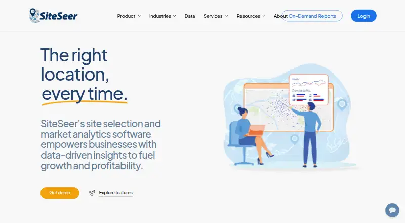 The SiteSeer homepage